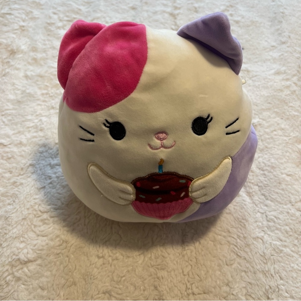 Birthday Cat Squishmallow